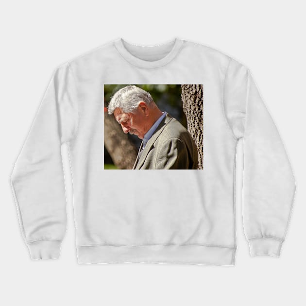 hli contemplation Crewneck Sweatshirt by pcfyi